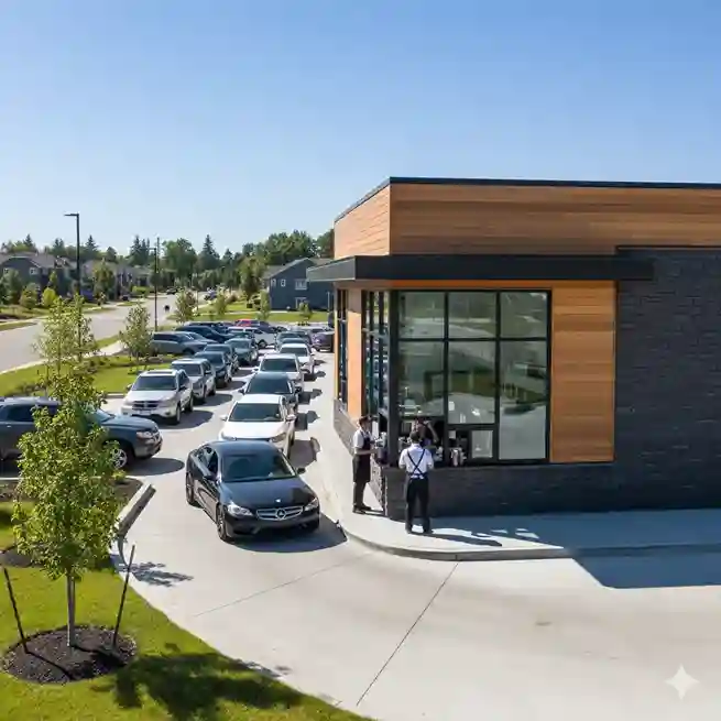 new drive-thru branch for 7 brew coffee