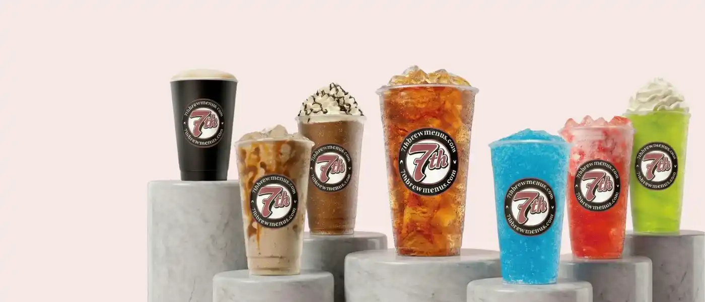 drink collection from 7 brew menu