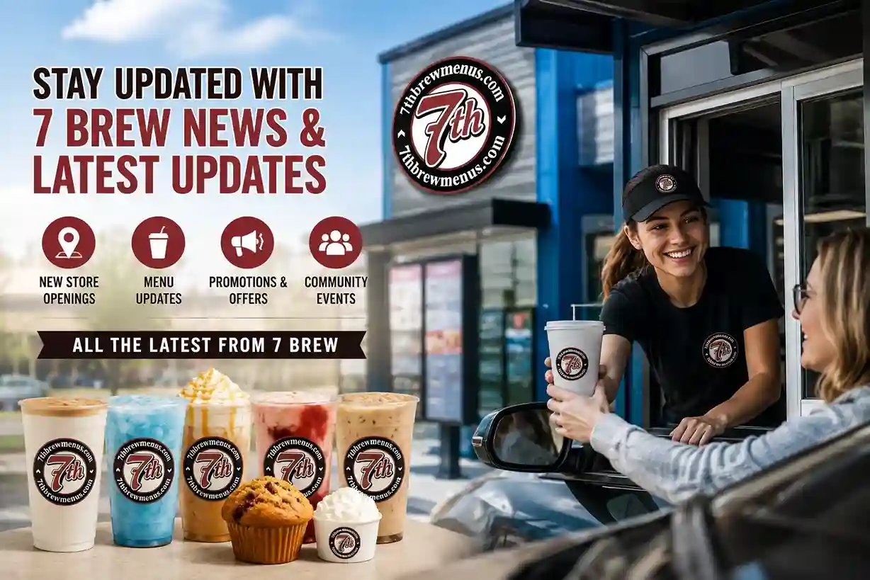 a brewista from 7 brew coffee giving customers order on a drive-thru location
